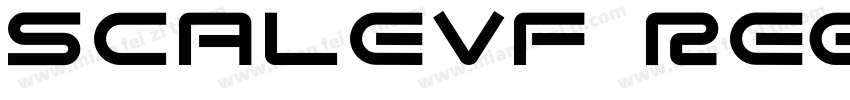 ScaleVF Regular字体转换
